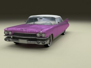 1959 cadillac eldorado biarritz top Modèle 3D