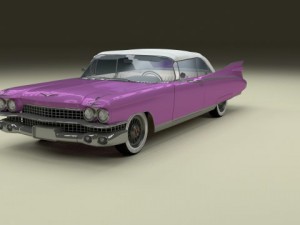 1959 cadillac eldorado biarritz top Modèle 3D