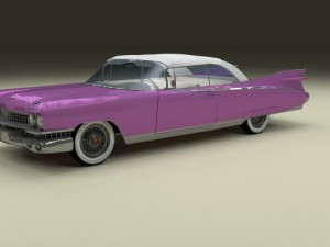 1959 cadillac eldorado biarritz top Modèle 3D