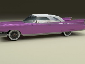 1959 cadillac eldorado biarritz top Modèle 3D