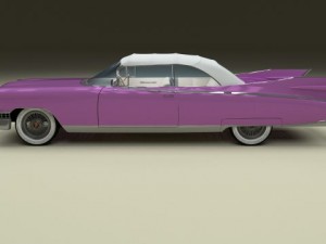 1959 cadillac eldorado biarritz top Modèle 3D