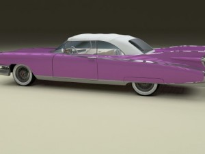 1959 cadillac eldorado biarritz top Modèle 3D