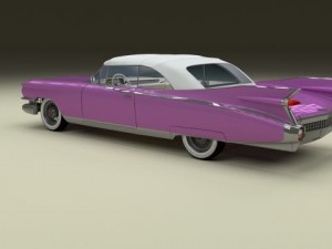 1959 cadillac eldorado biarritz top Modèle 3D