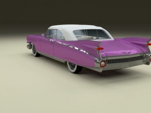 1959 cadillac eldorado biarritz top Modèle 3D