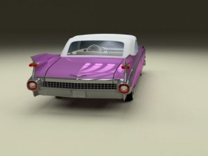 1959 cadillac eldorado biarritz top Modèle 3D
