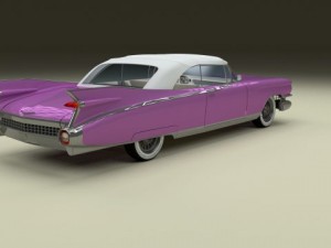 1959 cadillac eldorado biarritz top Modèle 3D