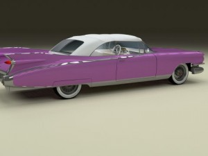 1959 cadillac eldorado biarritz top Modèle 3D