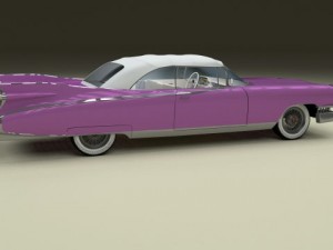 1959 cadillac eldorado biarritz top Modèle 3D