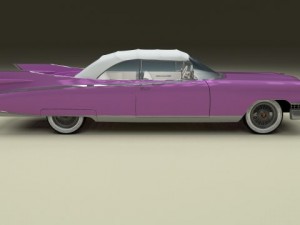 1959 cadillac eldorado biarritz top Modèle 3D