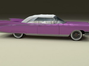 1959 cadillac eldorado biarritz top Modèle 3D