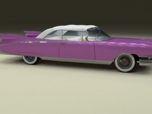 1959 cadillac eldorado biarritz top Modèle 3D