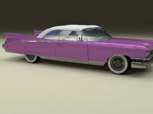 1959 cadillac eldorado biarritz top Modèle 3D