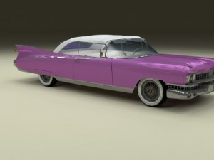 1959 cadillac eldorado biarritz top Modèle 3D