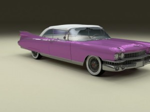1959 cadillac eldorado biarritz top Modèle 3D