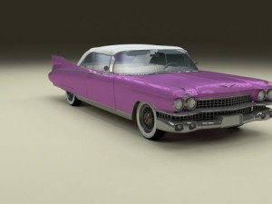1959 cadillac eldorado biarritz top Modèle 3D
