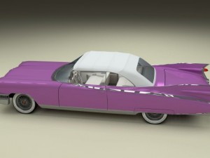 1959 cadillac eldorado biarritz top Modèle 3D