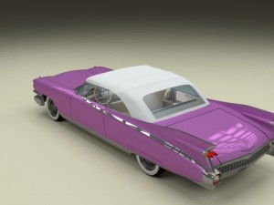 1959 cadillac eldorado biarritz top Modèle 3D