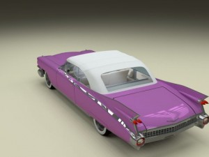 1959 cadillac eldorado biarritz top Modèle 3D