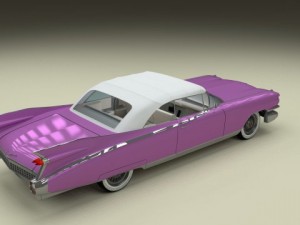 1959 cadillac eldorado biarritz top Modèle 3D