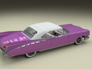 1959 cadillac eldorado biarritz top Modèle 3D