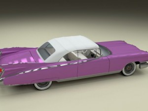 1959 cadillac eldorado biarritz top Modèle 3D