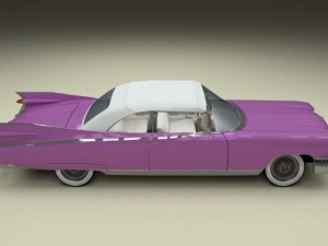 1959 cadillac eldorado biarritz top Modèle 3D