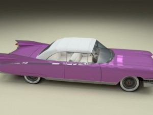 1959 cadillac eldorado biarritz top Modèle 3D