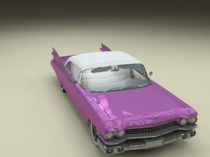 1959 cadillac eldorado biarritz top Modèle 3D