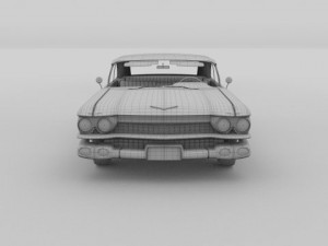 1959 cadillac eldorado biarritz top Modèle 3D