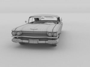 1959 cadillac eldorado biarritz top Modèle 3D