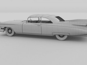 1959 cadillac eldorado biarritz top Modèle 3D