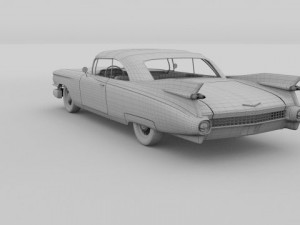 1959 cadillac eldorado biarritz top Modèle 3D