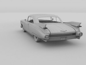 1959 cadillac eldorado biarritz top Modèle 3D