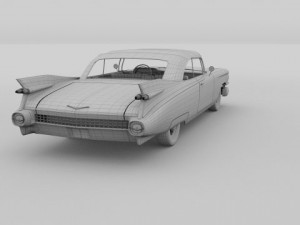 1959 cadillac eldorado biarritz top Modèle 3D