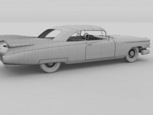 1959 cadillac eldorado biarritz top Modèle 3D