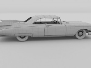 1959 cadillac eldorado biarritz top Modèle 3D