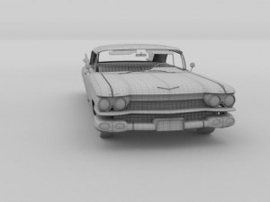 1959 cadillac eldorado biarritz top Modèle 3D
