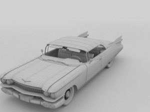 1959 cadillac eldorado biarritz top Modèle 3D