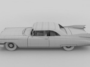 1959 cadillac eldorado biarritz top Modèle 3D