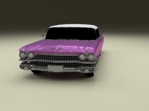 1959 cadillac eldorado 62 series convertible 3D Model