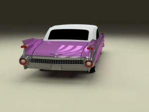 1959 cadillac eldorado 62 series convertible 3D Model