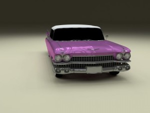 1959 cadillac eldorado 62 series convertible 3D Model