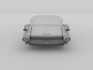 1959 cadillac eldorado 62 series convertible 3D Model