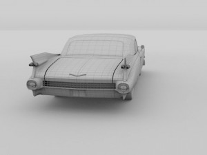 1959 cadillac eldorado 62 series convertible 3D Model