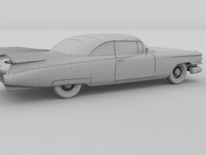 1959 cadillac eldorado 62 series convertible 3D Model