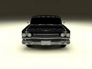 1959 cadillac eldorado cup&eacute; serie 62 Modelo 3D