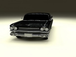 1959 cadillac eldorado 62 series coupe 3D 模型