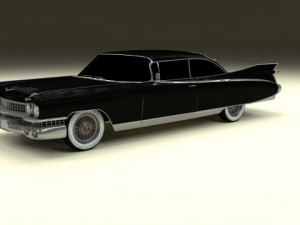 1959 cadillac eldorado 62 series coupe 3D 模型
