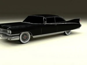 1959 cadillac eldorado 62 series coupe 3D Model