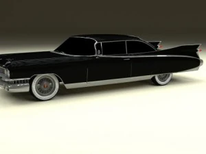 1959 cadillac eldorado 62 series coupe 3D Model